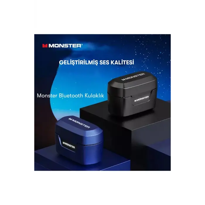 Lopard Monster Xkt05 Bluetooth Kulaklık - Mavi