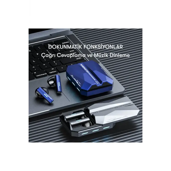 Lopard Monster Xkt11 Bluetooth Kulaklık - Beyaz