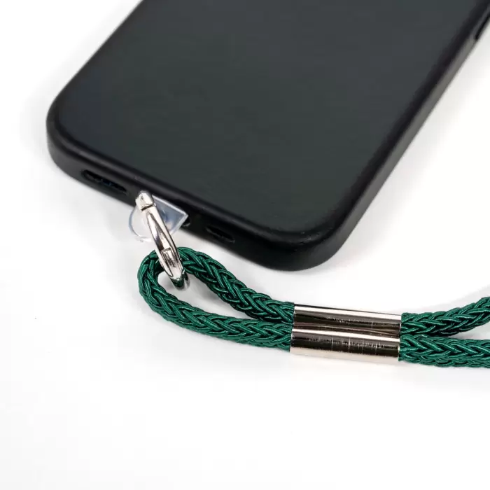 Lopard Naylon Örgü İp Cep Telefonu El Askısı İpi 45cm