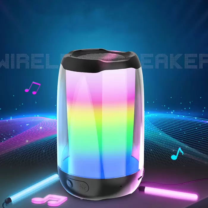 Lopard NBY8893A Ayarlanabilir RGB Işıklı Bluetooth Hoparlör Speaker