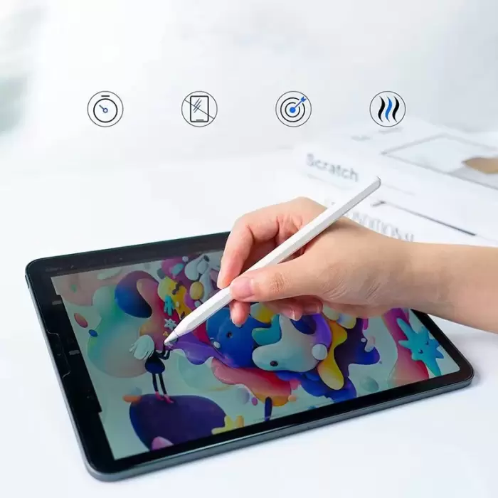 Lopard Pencil 09 Palm-Rejection Magnetik Şarj ve Eğim Özellikli Dokunmatik Çizim Kalemi