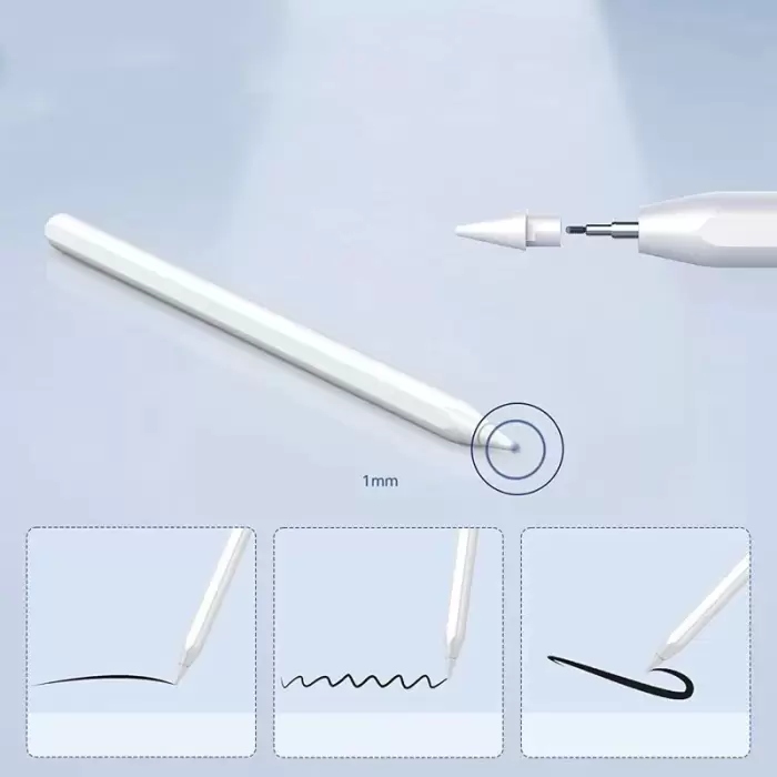 Lopard Pencil 09 Palm-Rejection Magnetik Şarj ve Eğim Özellikli Dokunmatik Çizim Kalemi
