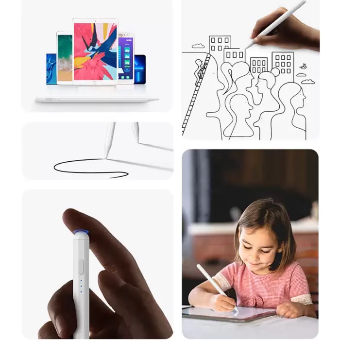 Lopard Pencil 10 Eğim Özellikli Dokunmatik Çizim Kalemi