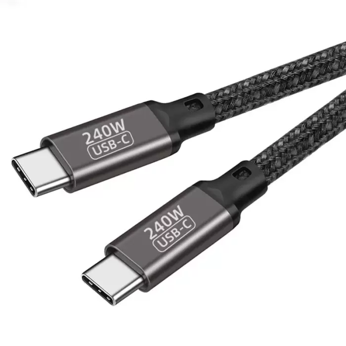 Lopard QG02 Type-C to Type-C PD3.1 Data Kablosu 240W 480Mbps 3 Metre