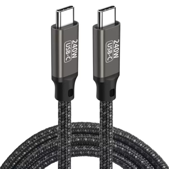 Lopard QG02 Type-C to Type-C PD3.1 Data Kablosu 240W 480Mbps 3 Metre