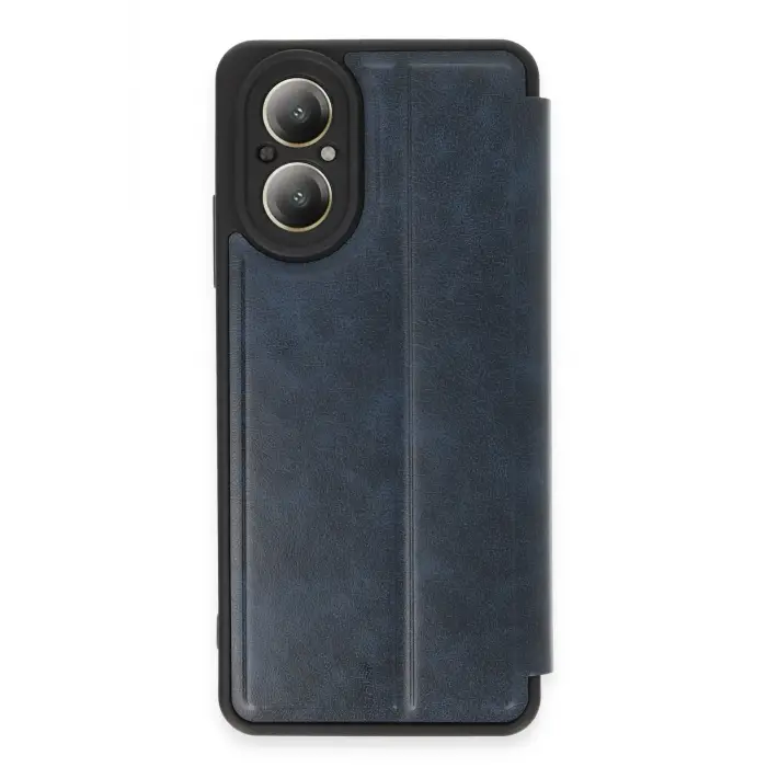 Lopard Realme 12 Lite Kılıf Flip Cover - Lacivert