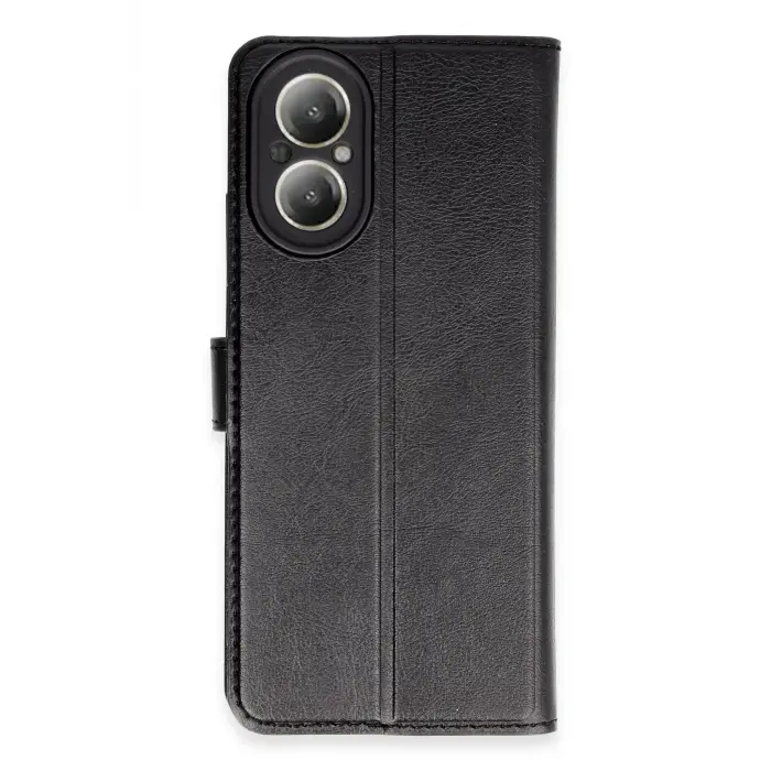 Lopard Realme 12 Lite Kılıf Trend S Plus Kapaklı Kılıf - Siyah