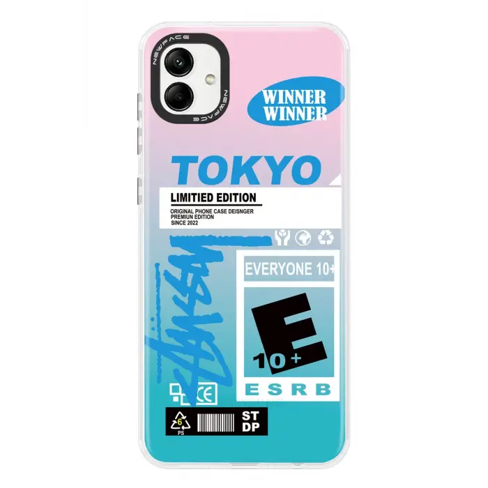 Lopard Samsung Galaxy A04 Kılıf Estoril Desenli Kapak - Estoril - 1