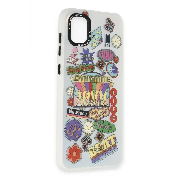 Lopard Samsung Galaxy A04 Kılıf Estoril Desenli Kapak - Estoril - 14