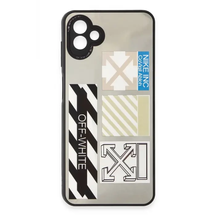 Lopard Samsung Galaxy A04 Kılıf Mirror Desenli Kapak - Mirror - 6