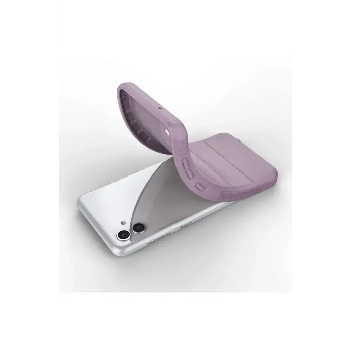 Lopard Samsung Galaxy A04 Kılıf Optimum Silikon - Mor