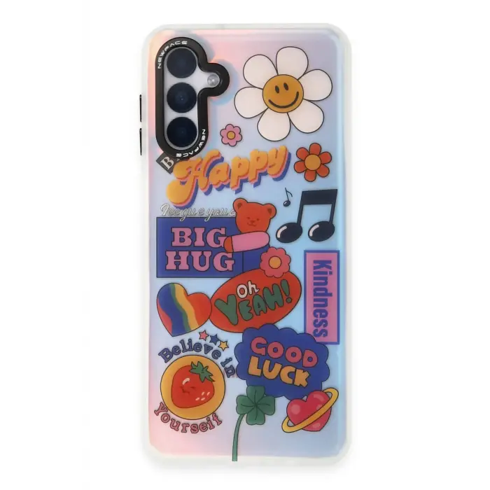 Lopard Samsung Galaxy A04s Kılıf Estoril Desenli Kapak - Estoril - 15