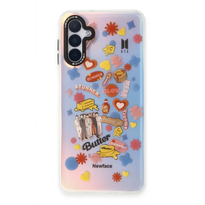 Lopard Samsung Galaxy A04s Kılıf Estoril Desenli Kapak - Estoril - 16