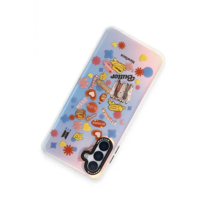 Lopard Samsung Galaxy A04s Kılıf Estoril Desenli Kapak - Estoril - 16