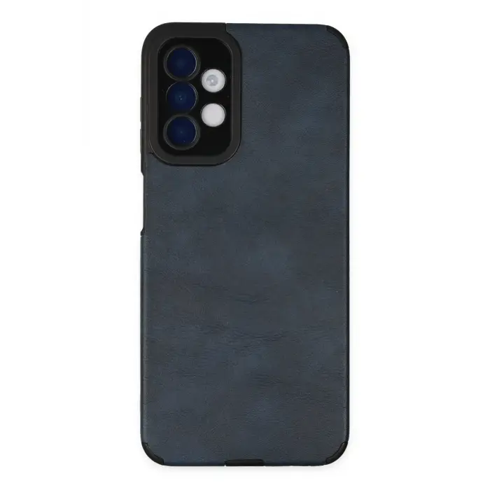 Lopard Samsung Galaxy A04s Kılıf Loop Deri Silikon - Lacivert