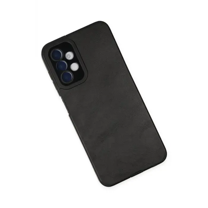 Lopard Samsung Galaxy A04s Kılıf Loop Deri Silikon - Siyah