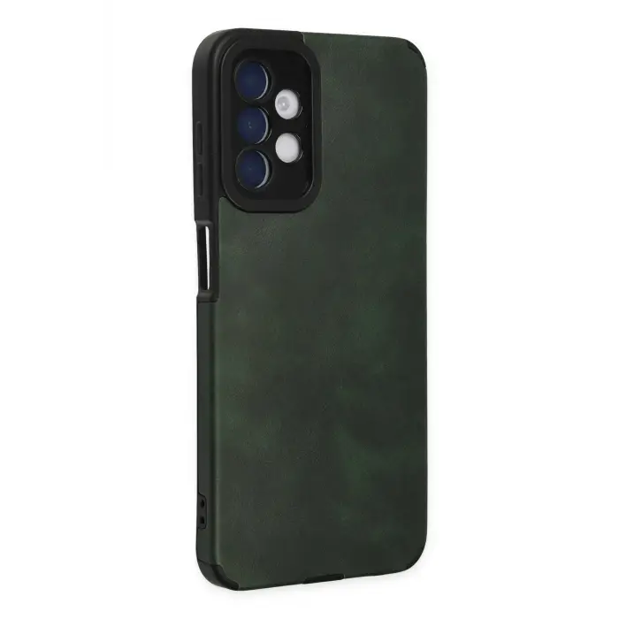 Lopard Samsung Galaxy A04s Kılıf Loop Deri Silikon - Yeşil