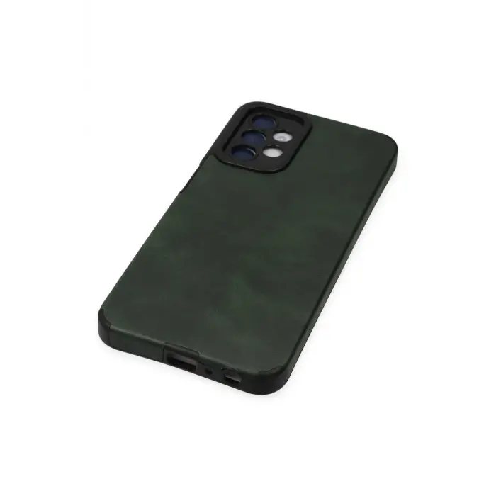 Lopard Samsung Galaxy A04s Kılıf Loop Deri Silikon - Yeşil