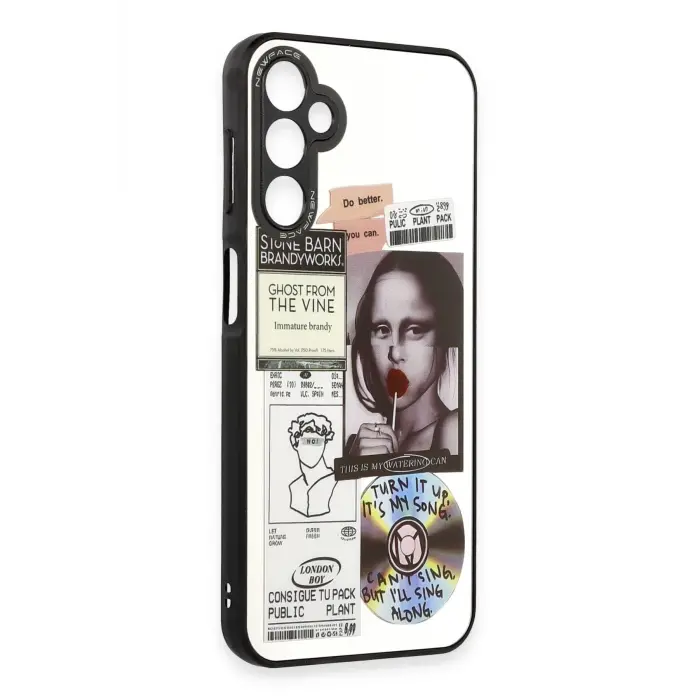 Lopard Samsung Galaxy A04s Kılıf Mirror Desenli Kapak - Mirror - 2