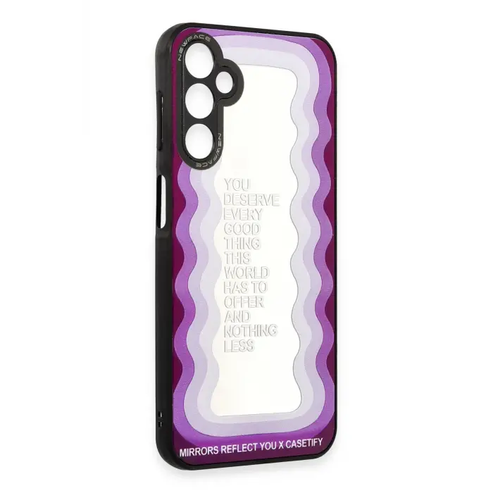 Lopard Samsung Galaxy A04s Kılıf Mirror Desenli Kapak - Mirror - 5