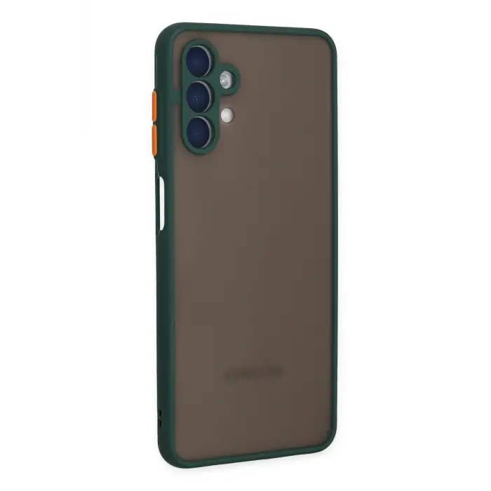 Lopard Samsung Galaxy A04s Kılıf Montreal Silikon Kapak - Yeşil