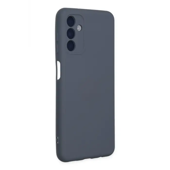 Lopard Samsung Galaxy A04s Kılıf Nano İçi Kadife Silikon - Gri