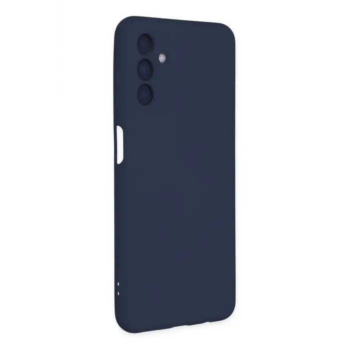 Lopard Samsung Galaxy A04s Kılıf Nano İçi Kadife Silikon - Lacivert
