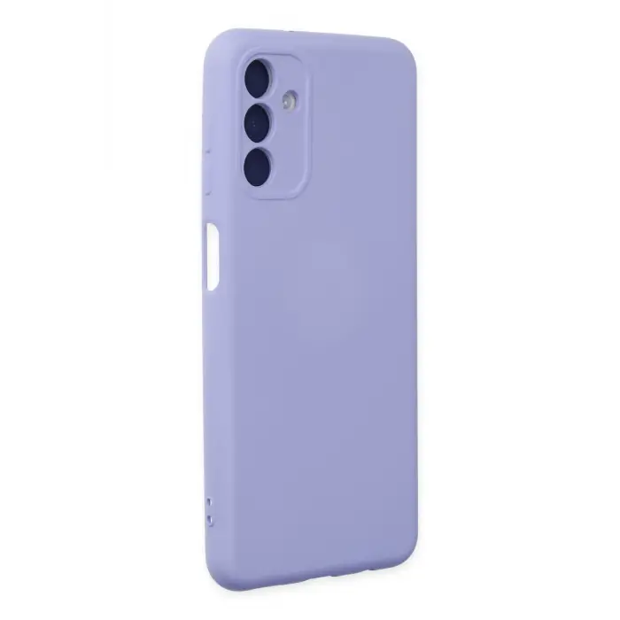 Lopard Samsung Galaxy A04s Kılıf Nano İçi Kadife Silikon - Lila