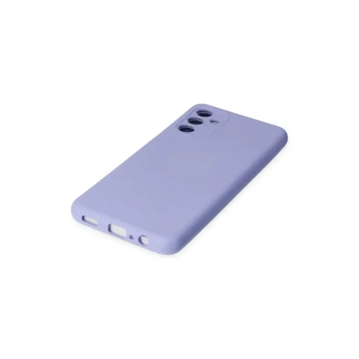 Lopard Samsung Galaxy A04s Kılıf Nano İçi Kadife Silikon - Lila