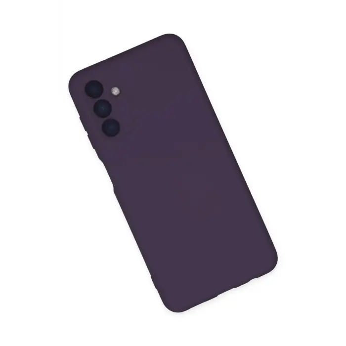 Lopard Samsung Galaxy A04s Kılıf Nano İçi Kadife Silikon - Mor