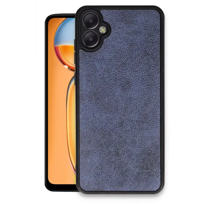 Lopard Samsung Galaxy A05 Kılıf Aras Deri Kapak - Lacivert