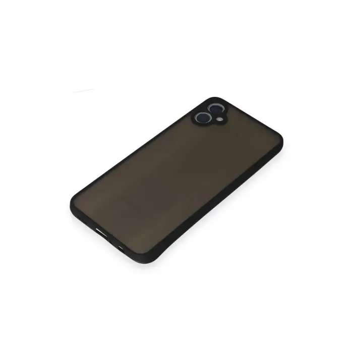 Lopard Samsung Galaxy A05 Kılıf Montreal Silikon Kapak - Siyah