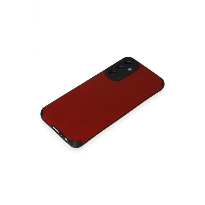 Lopard Samsung Galaxy A05s Kılıf Loop Deri Silikon - Kırmızı