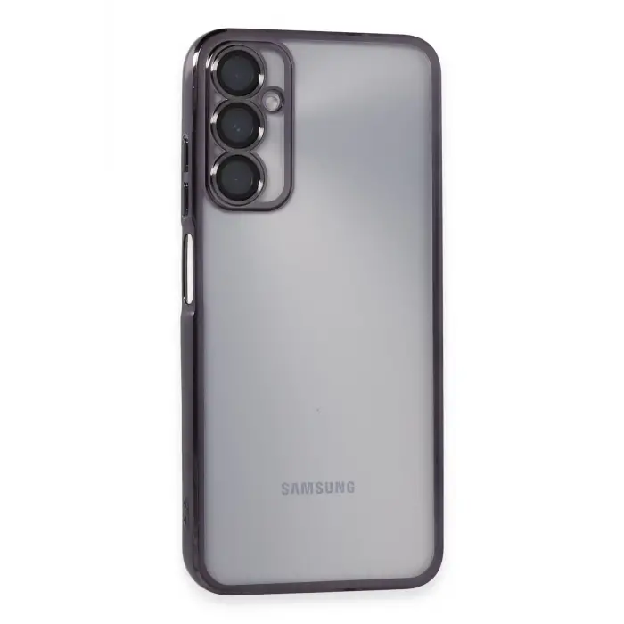 Lopard Samsung Galaxy A05s Kılıf Razer Lensli Silikon - Mor