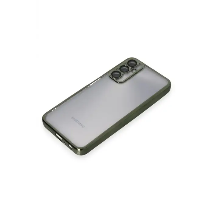 Lopard Samsung Galaxy A05s Kılıf Razer Lensli Silikon - Yeşil