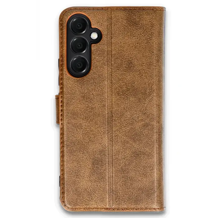 Lopard Samsung Galaxy A05s Kılıf Trend S Plus Kapaklı Kılıf - Taba