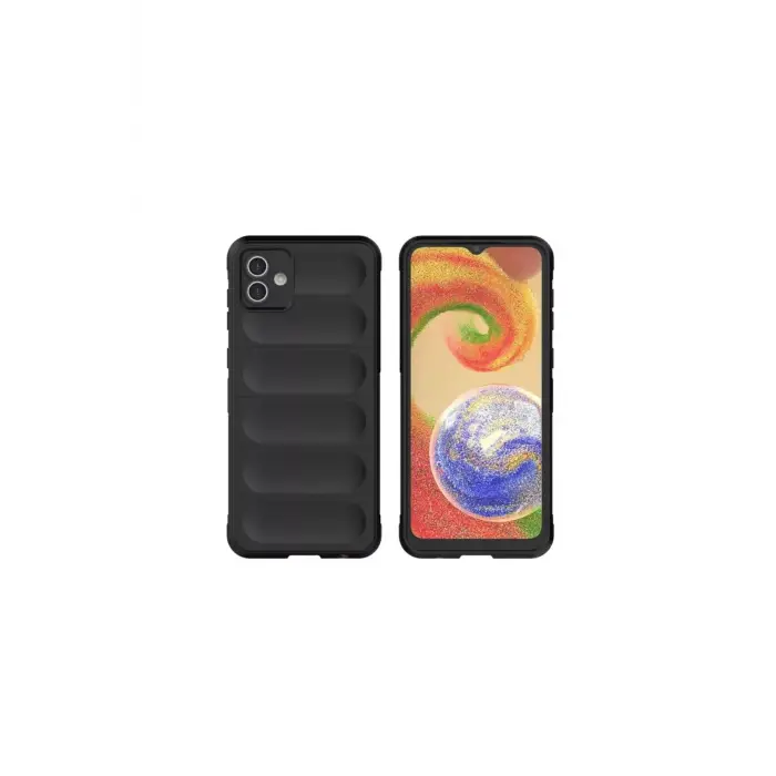 Lopard Samsung Galaxy A06 Kılıf Optimum Silikon - Siyah