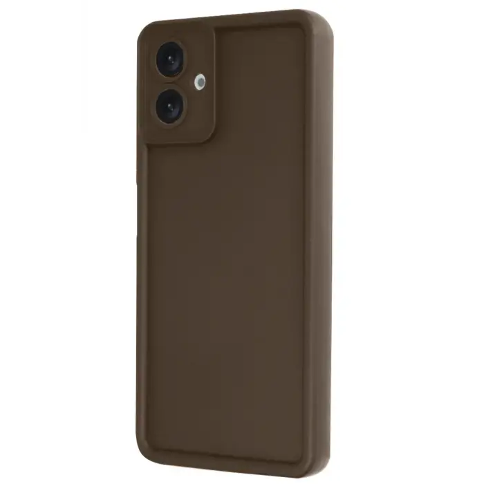 Lopard Samsung Galaxy A06 Kılıf Viera Silikon - Kahverengi