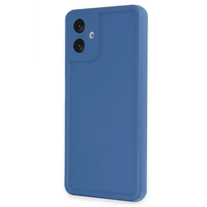 Lopard Samsung Galaxy A06 Kılıf Viera Silikon - Mavi