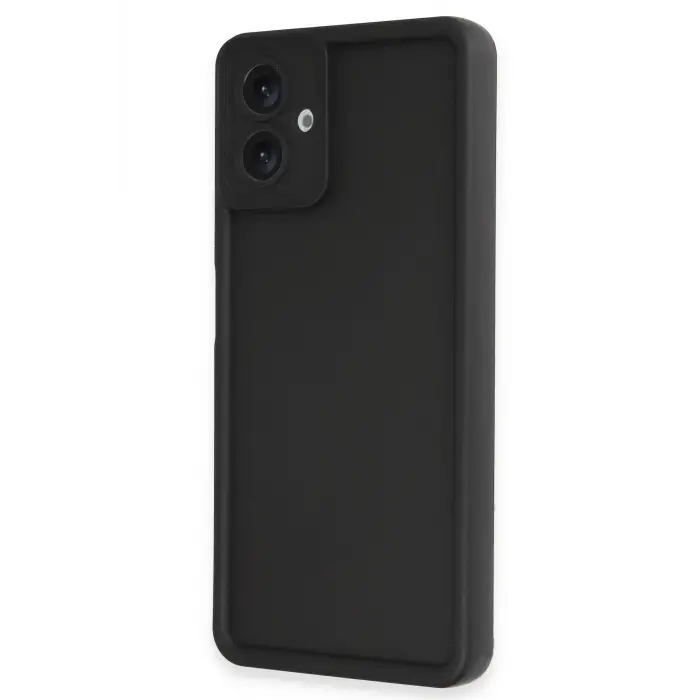 Lopard Samsung Galaxy A06 Kılıf Viera Silikon - Siyah