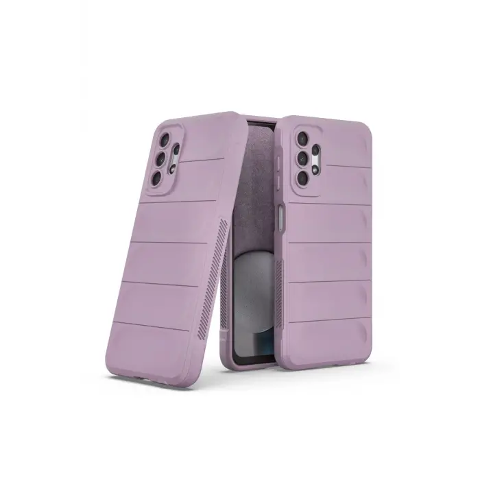 Lopard Samsung Galaxy A13 4g Kılıf Optimum Silikon - Mor