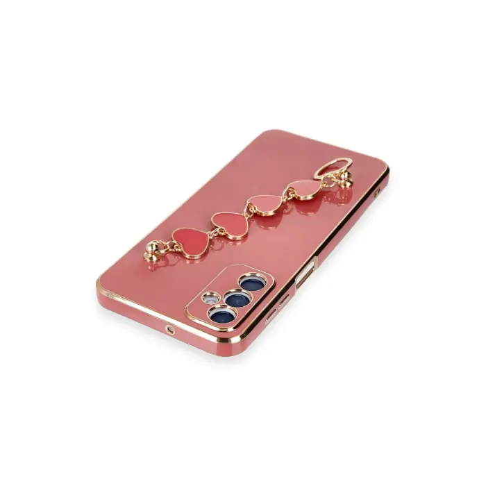 Lopard Samsung Galaxy A14 4g Kılıf Esila Silikon - Kırmızı