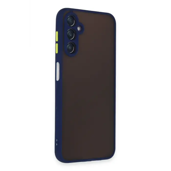 Lopard Samsung Galaxy A14 4g Kılıf Montreal Silikon Kapak - Lacivert