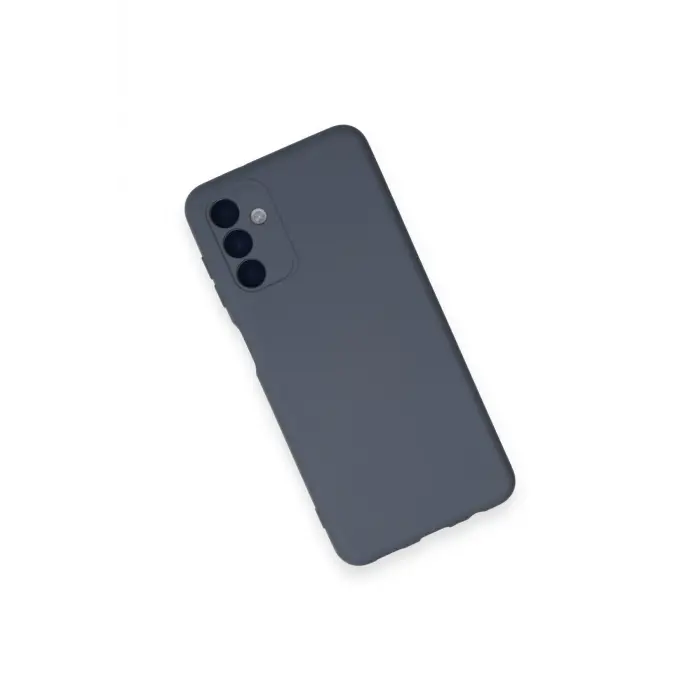 Lopard Samsung Galaxy A14 4g Kılıf Nano İçi Kadife Silikon - Gri