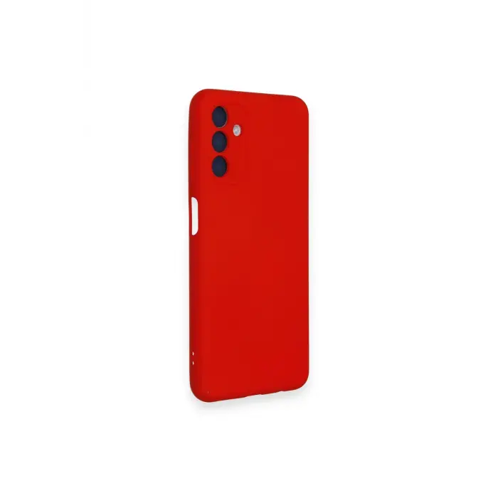 Lopard Samsung Galaxy A14 4g Kılıf Nano İçi Kadife Silikon - Kırmızı