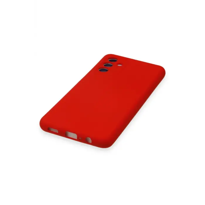 Lopard Samsung Galaxy A14 4g Kılıf Nano İçi Kadife Silikon - Kırmızı