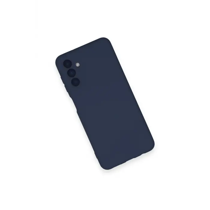 Lopard Samsung Galaxy A14 4g Kılıf Nano İçi Kadife Silikon - Lacivert