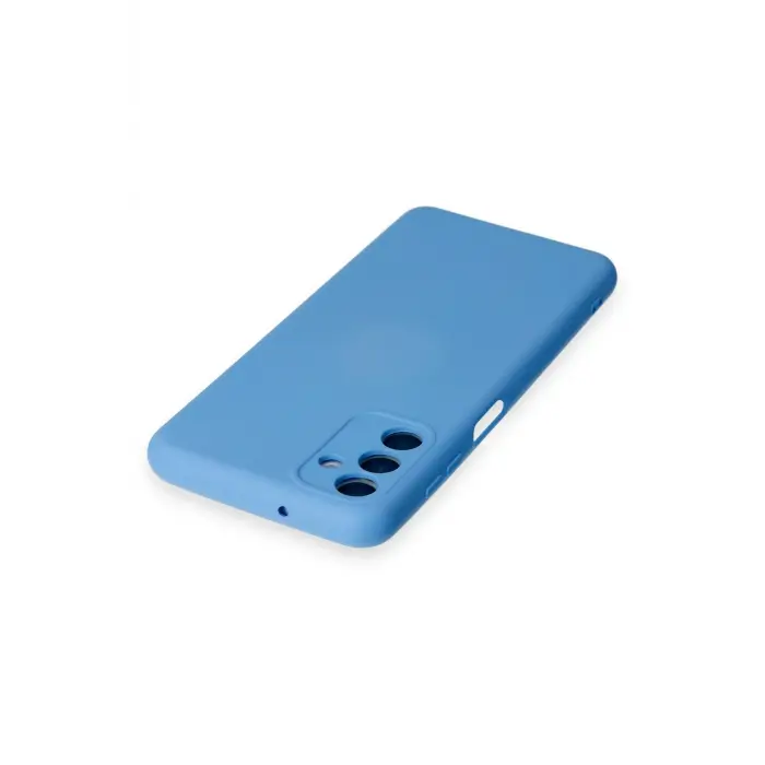 Lopard Samsung Galaxy A14 4g Kılıf Nano İçi Kadife Silikon - Mavi