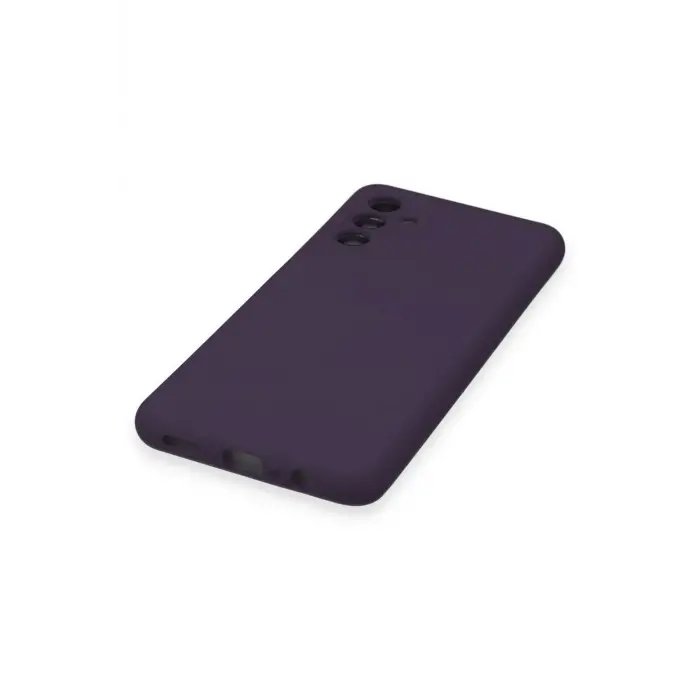 Lopard Samsung Galaxy A14 4g Kılıf Nano İçi Kadife Silikon - Mor