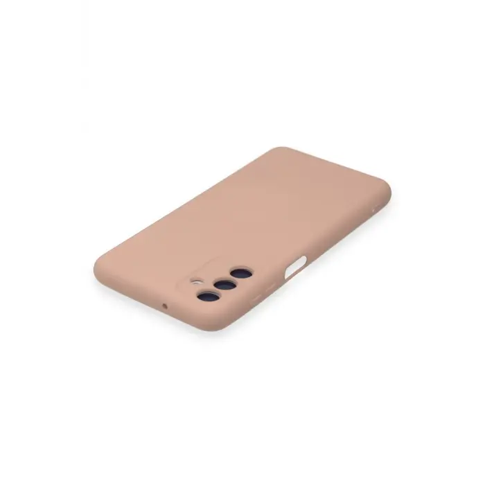 Lopard Samsung Galaxy A14 4g Kılıf Nano İçi Kadife Silikon - Pudra